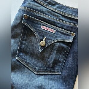 Hudson Jeans Dark Blue Straight Leg